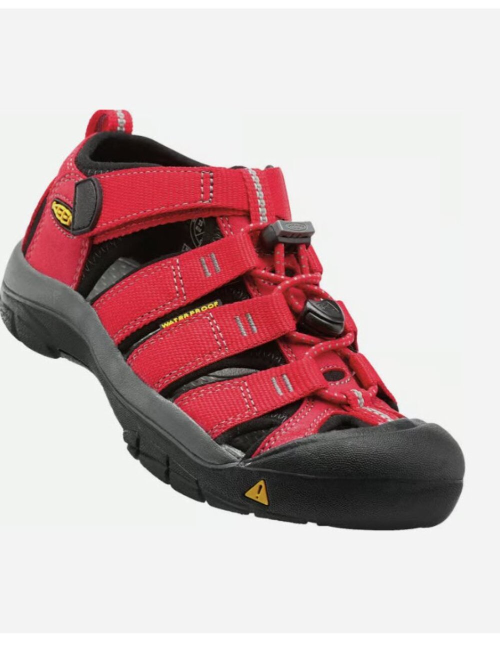 KEEN Newport H2 Water Hiking Sandals Red Bungee Trail Outdoor Size 8